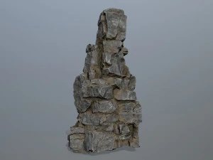 Cliff rocks 3D Model