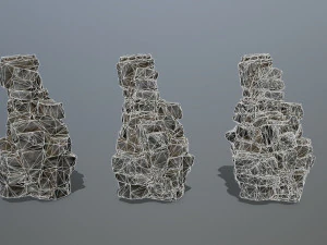 Cliff rocks 3D Model