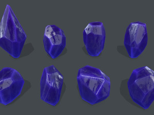 Crystal set 3D 모델