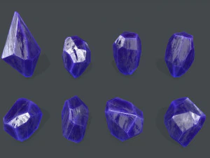 Crystal set 3D Model