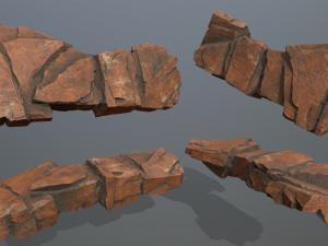 Desert rocks 3D Model
