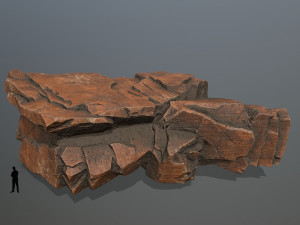 Desert rocks 3D Model