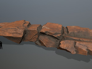 Desert rocks 3D Model