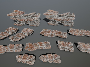 Desert rocks 3D Model