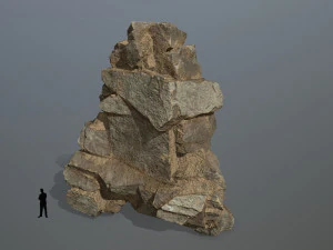 Desert rocks 3D Model