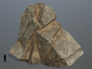 Desert rocks 3Dモデル