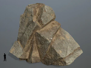 Desert rocks 3D Model