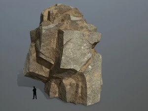 Desert rocks 3D Model