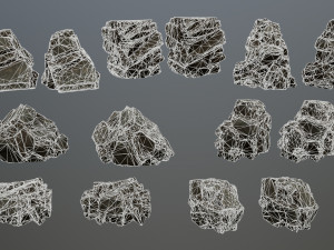 Desert rocks 3Dモデル