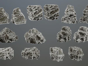 Desert rocks 3D Model