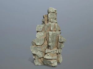 Desert rocks 3D Model