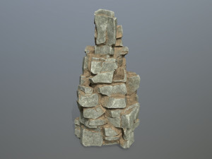 Desert rocks 3D 모델