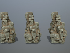Desert rocks 3D 모델