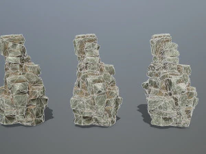 Desert rocks 3D Model