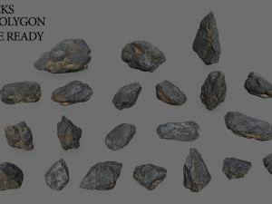 Rocks 3D Model