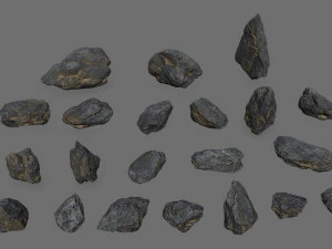 Rocks 3D Model