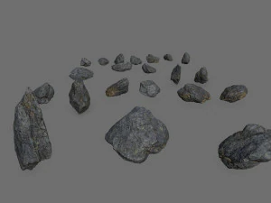 Rocks 3D Model