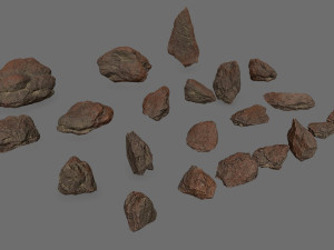 Rocks 3D मॉडल