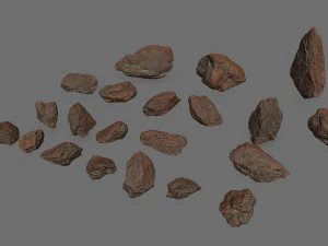 Rocce Modello 3D