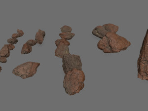 Rocks 3D मॉडल