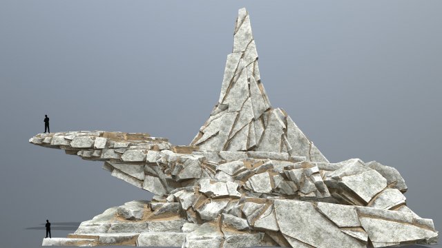 Desert rocks 3D मॉडल .c4d .max .obj .3ds .fbx .stl .blend 