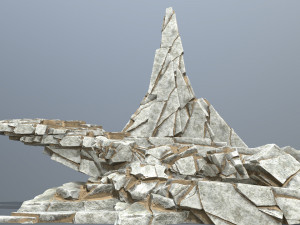 Desert rocks 3D मॉडल