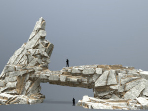 Desert rocks 3D मॉडल