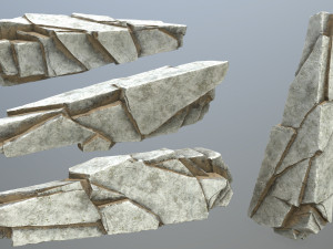 Desert rocks 3D मॉडल