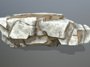 Desert rocks 3D मॉडल