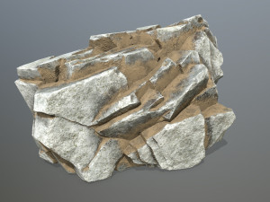 Desert rocks 3D मॉडल