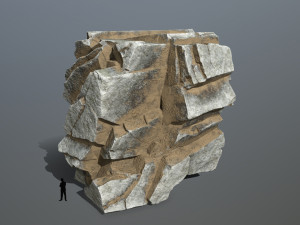 Desert rocks 3D Model
