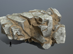 Desert rocks 3D Model