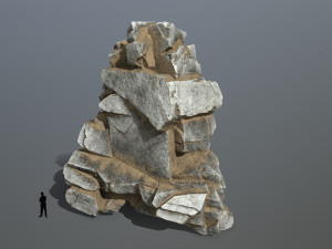 Desert rocks 3D Model