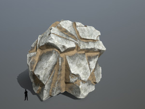 Desert rocks 3D Model