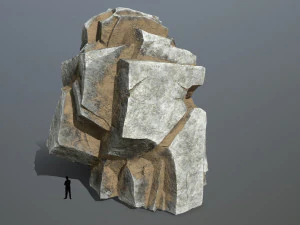 Desert rocks 3D Model