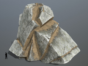 Desert rocks 3D Model