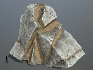 Desert rocks 3D Model