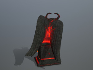 Lava statue Modèle 3D