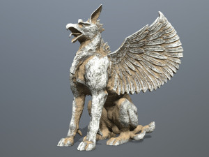 Statue Creature 3D Model