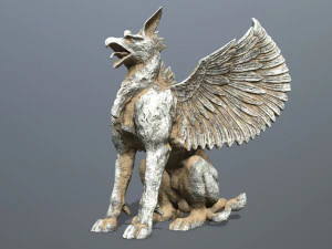 雕像生物 3D 模型