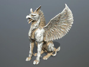 Statue Creature 3D Model