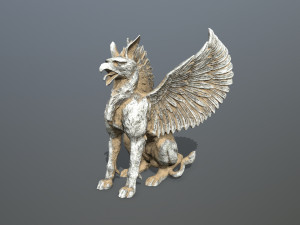 Statue Creature 3D-Modell