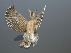 Statue Creature 3D Model