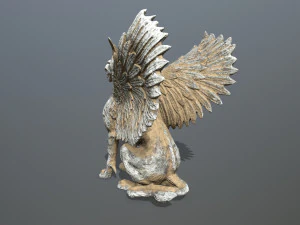 Statue Creature 3D Model