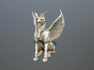 Statue Creature 3D Model
