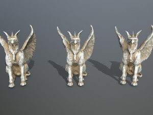 Statue Creature 3D-Modell