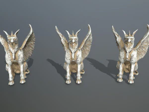 Statue Creature 3D Model