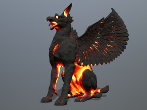 Statue Creature 3Dモデル