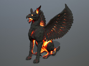 Statue Creature 3Dモデル