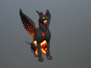 Statue Creature 3D Model
